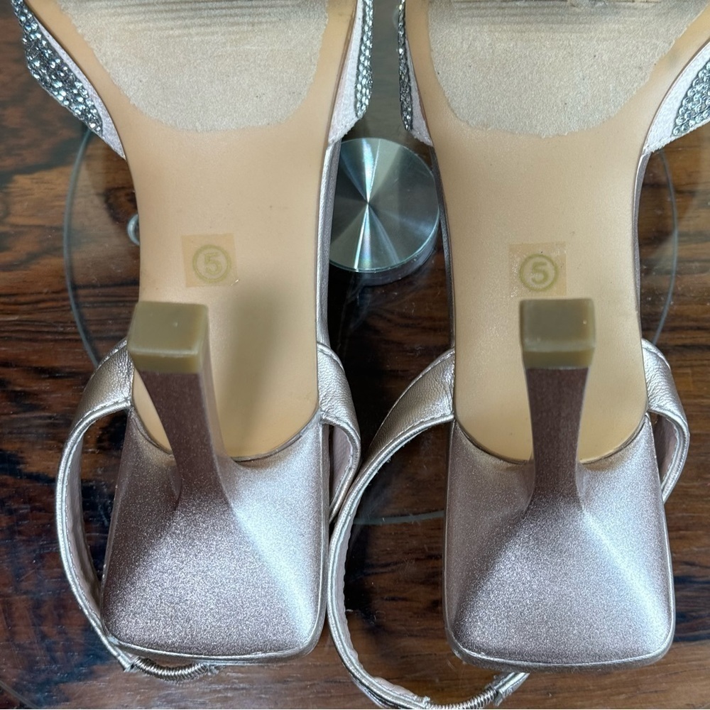 Anne Klein Ivan Embellished Slingback Pump - Picture 14 of 15
